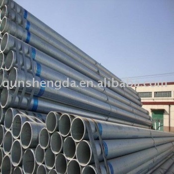 ERW hot dipped pre galvanized steel pipe