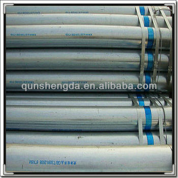 zinc coated welded steel pipes for scaffolding