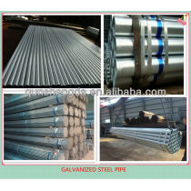zinc plated steel pipes