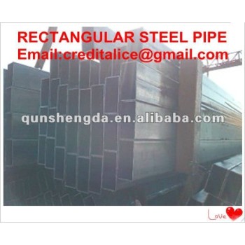 rectangular ms steel pipes