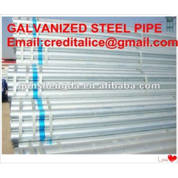 Pre- Galvanized Pipe BS 1387