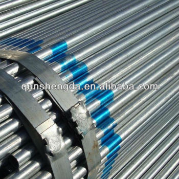 Top supplier of zinc plated steel pipe