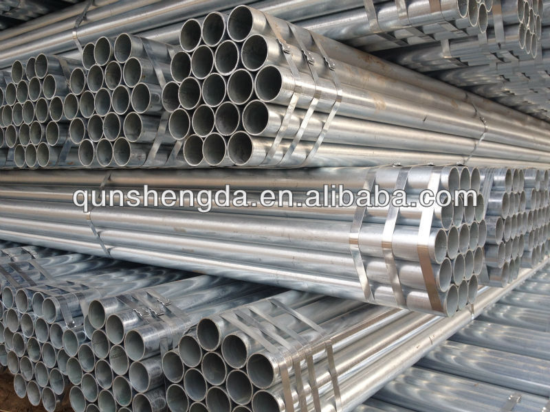 thin pre-galvanized steel pipe