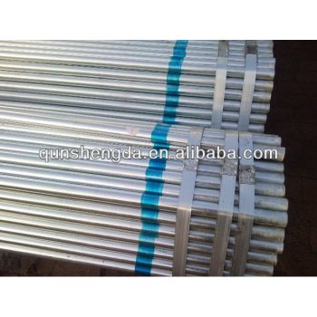 Hot rolled pre-galvanized steel pipe for structure made in tianjin