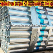 zinc coated steel pipe supplier
