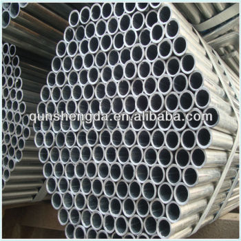 hot rolled ERW galvanized steel pipe