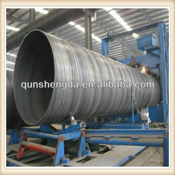 3PE coating spiral steel pipe/tube
