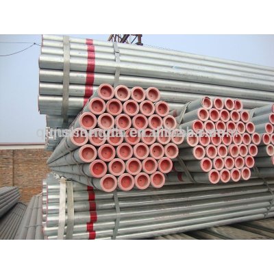 Top supplier of zinc coating steel pipe/tube