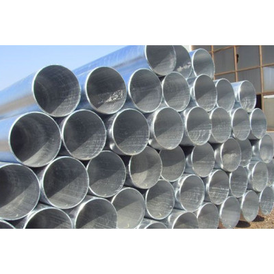 Galvanized welded steel tubes for structure use