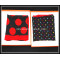 colorful square silk scarves (WJ-010)