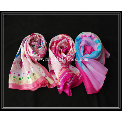 fine silk scarf (WJ-025)