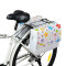 Bicycle rear rack pannier bags with refelctive strips(SB-016)