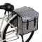 Fashionable leopard pattern bike carrier pannier bags(SB-038)