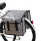 Fashionable leopard pattern bike carrier pannier bags(SB-038)