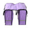 Purple PVC bike rear carrier pannier bags(SB-040)