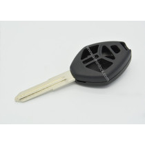 Mitsubishi 4-button remote key shell (no logo)
