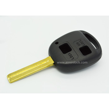 Toyota 2-button remote key shell（TOY48）