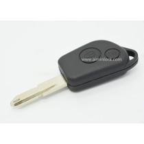 Citroen 2-button remote key shell(no logo)