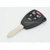 Chrysler 6-button remote key shell