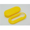 Fiat 3 button flip remote key shell (Yellow)