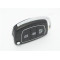 Hyundai I40 3-button folding remote key shell
