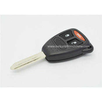 Chrysler 3-button remote key shell