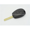 Renault 3-button Remote Key Casing