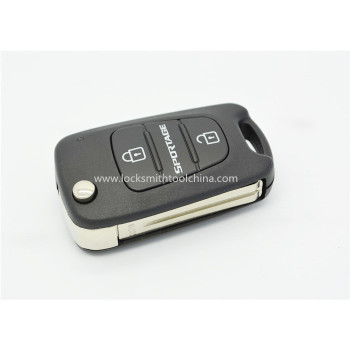 New KIA Sportage 3-button folding remote key casing
