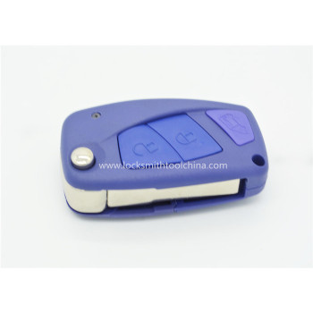 Fiat 3-button Remote Key Casing