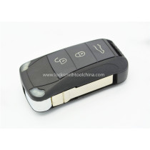 Porsche Cayenne 3-button folding remote key casing