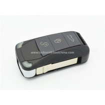 Porsche Cayenne 4-button folding remote key casing