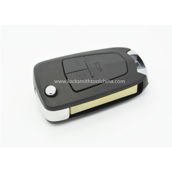 Chevrolet 3-button Flip Remote Key Casing