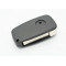 Fiat 2-button remote flip key shell