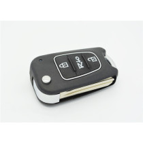 Hyundai,Kia Motors 3-button folding remote key shell