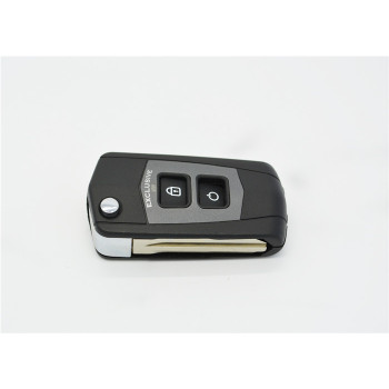 Toyota highlander, yaris 2-button folding remote key casing