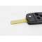 Acura 4-button flip remote key shell
