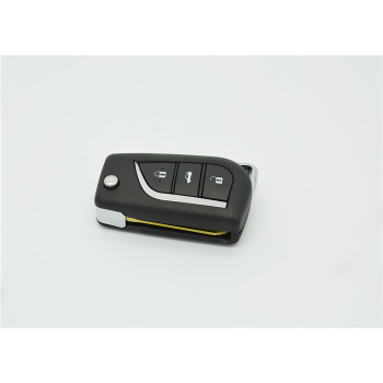 Toyota Camry 3-button folding remote key shell