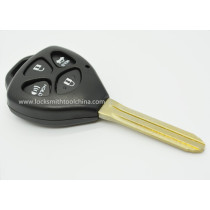 Toyota 4-button Remote Key Casing