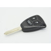 Dodge 3-button remote key shell