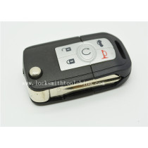 Buick 5-button folding remote key casing