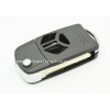 Mitsubishi 3-button flip remote key shell