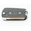 Nissan March 2-button flip remote key shell