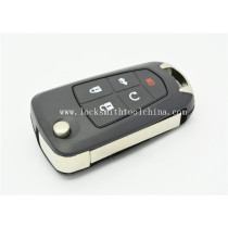 Opel 5-button flip remote key shell