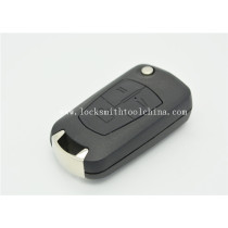 Opel 3-button flip remote key shell