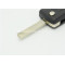 Citroen,Peugeot 3-button flip remote key shell (no logo)