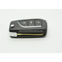 Toyota Prado 3-button remote key（434MHZ）
