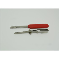 Safe inside the groove blade lock quick open tool