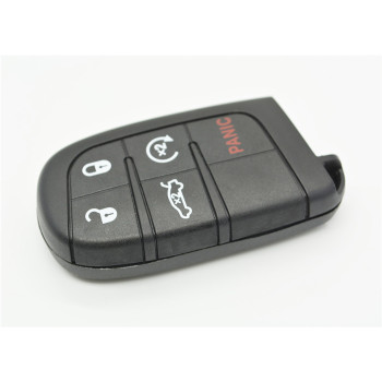Chrysler, Dodge, Jeep 4 + 1 button smart remote key shell