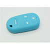 Toyota 4 button remote control Silicone Case (light blue)
