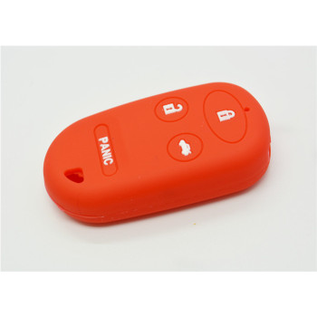 Toyota 4 button remote control Silicone Case (red)